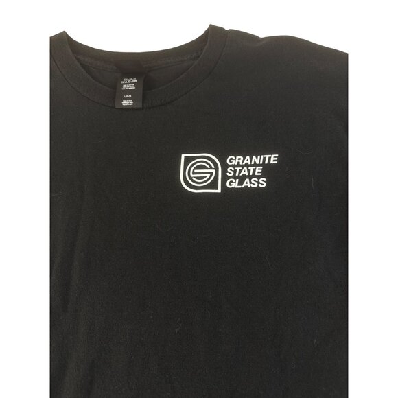 Hanes Granite State Glass T Shirt Vintage New Hampshire Auto Shop L Casual - Picture 5 of 7